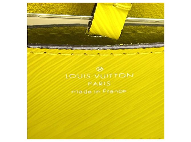 Borsa MINI Epi Twist Louis Vuitton Giallo - vista 16