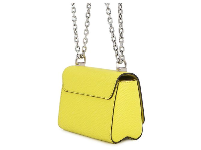 Borsa MINI Epi Twist Louis Vuitton Giallo - vista 2