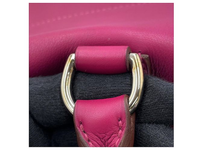 Hermès Borsa Hermes Toolbox 33 Magnolia Swift Rosa Porpora - vista 14
