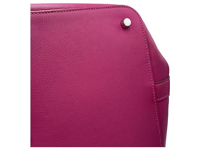 Hermès Borsa Hermes Toolbox 33 Magnolia Swift Rosa Porpora - vista 8