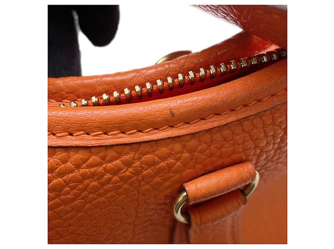 Hermès Borsa a Spalla Hermes Trim 31 Arancione - vista 10