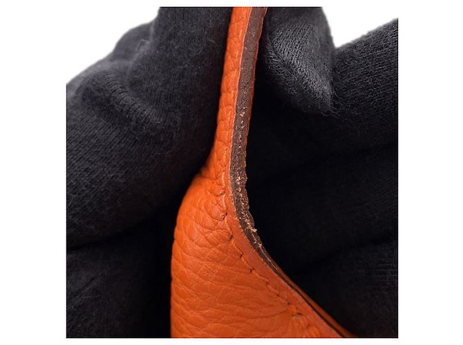 Hermès Borsa a Spalla Hermes Trim 31 Arancione - vista 12