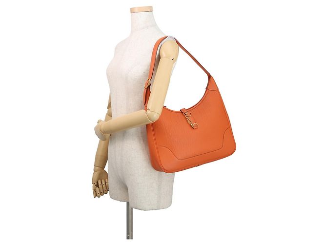 Hermès Borsa a Spalla Hermes Trim 31 Arancione - vista 4