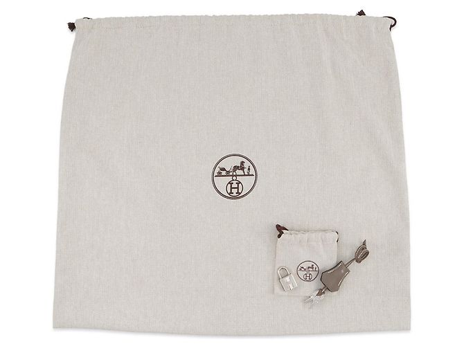 Hermès Borsa Hermes Bolide Relax 35 in Etoupe Gray Taupe - vista 16