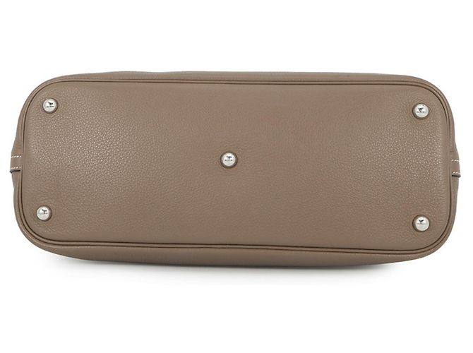 Hermès Borsa Hermes Bolide Relax 35 in Etoupe Gray Taupe - vista 3