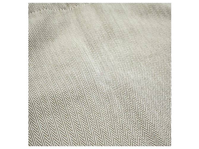 Borsa a tracolla Hermès Videpoche in pelle Togo Bianco Verde - vista 13