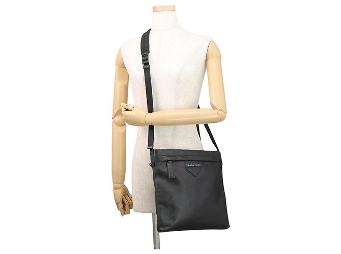 Borsa a mano e borsa a tracolla Prada nera Nero - vista 4