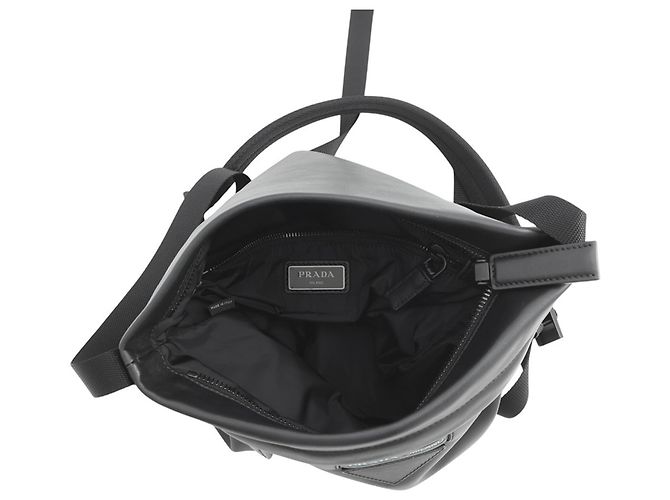 Borsa a mano e borsa a tracolla Prada nera Nero - vista 5