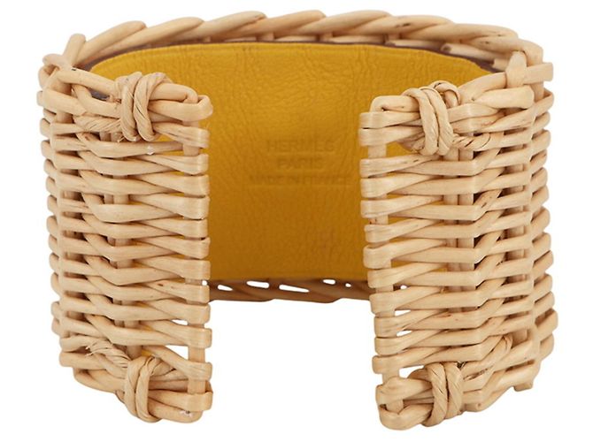 Pulsera Hermès Medor Picnic en Lime Dorado - vista 3