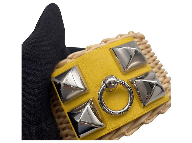 Pulsera Hermès Medor Picnic en Lime Dorado - vista 5
