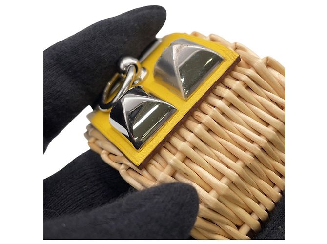 Pulsera Hermès Medor Picnic en Lime Dorado - vista 7