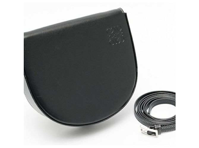 Pochette Loewe Anagram Heel Bag Nero - vista 8