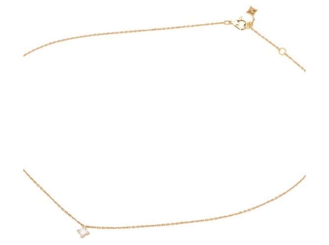 Collana con pendente Louis Vuitton LV Diamond Star D'oro - vista 4