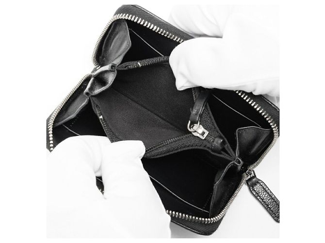 Monedero Chanel Boy con cremallera Negro - vista 7