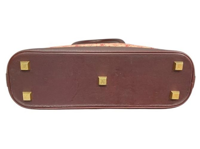 Borsa Louis Vuitton Monogram Mini Alma O M92204 Rosso - vista 3