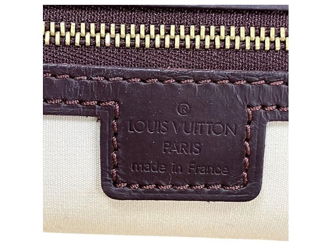Borsa Louis Vuitton Monogram Mini Alma O M92204 Rosso - vista 4