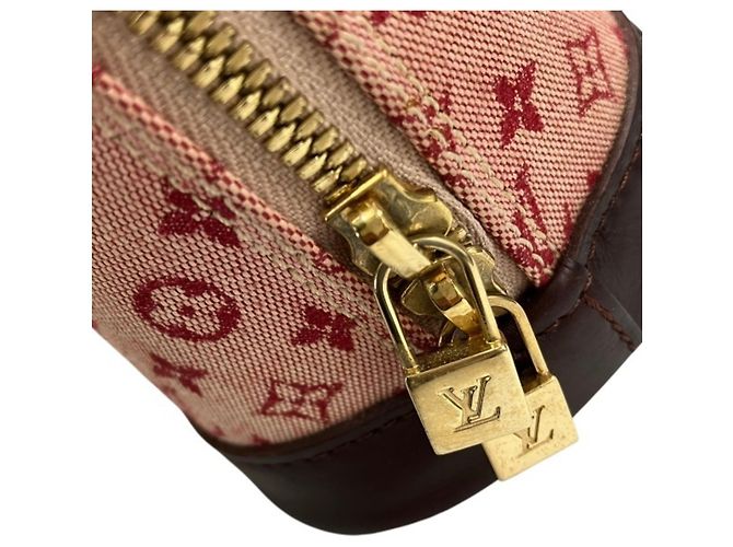 Borsa Louis Vuitton Monogram Mini Alma O M92204 Rosso - vista 8