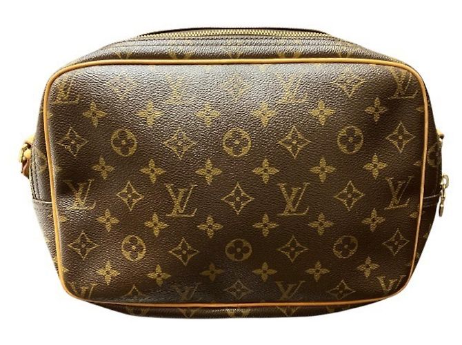 Bolso Louis Vuitton Monogram Reporter PM Castaño - vista 2