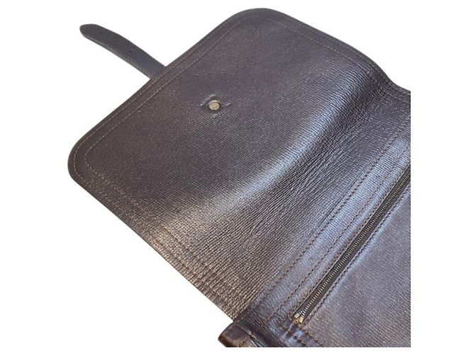 Borsa Messenger Louis Vuitton Utah Omaha Marrone Marrone scuro - vista 6
