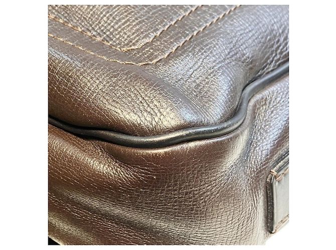 Borsa Messenger Louis Vuitton Utah Omaha Marrone Marrone scuro - vista 7