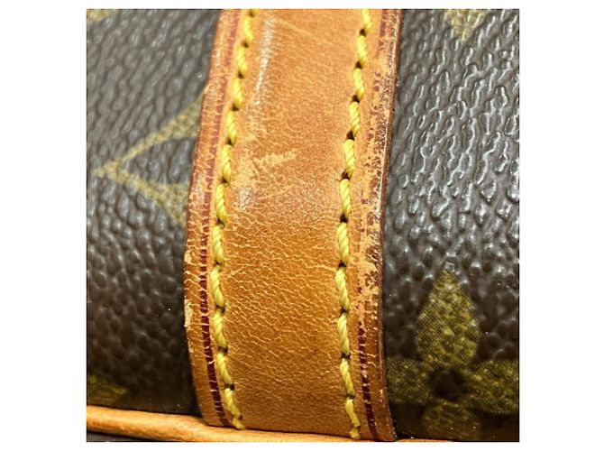 Borsa a Spalla Louis Vuitton Monogram Reporter PM Marrone - vista 5