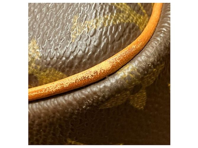 Borsa a Spalla Louis Vuitton Monogram Reporter PM Marrone - vista 6