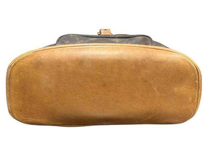Zaino Louis Vuitton Monogram Montsouris MM Marrone - vista 3