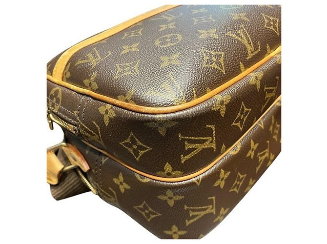 Louis Vuitton Monogram Reporter PM Handtasche Braun - Ansicht 7