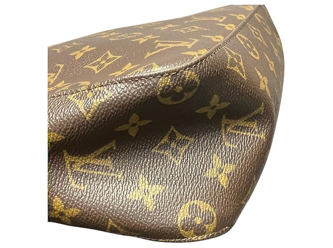 Borsa a Spalla Louis Vuitton Looping MM Marrone - vista 6