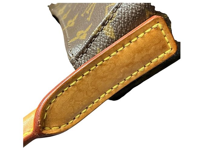 Borsa a Spalla Louis Vuitton Looping MM Marrone - vista 7