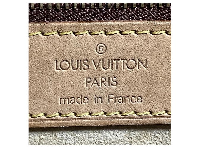 Borsa Tote Louis Vuitton Luco Marrone - vista 4