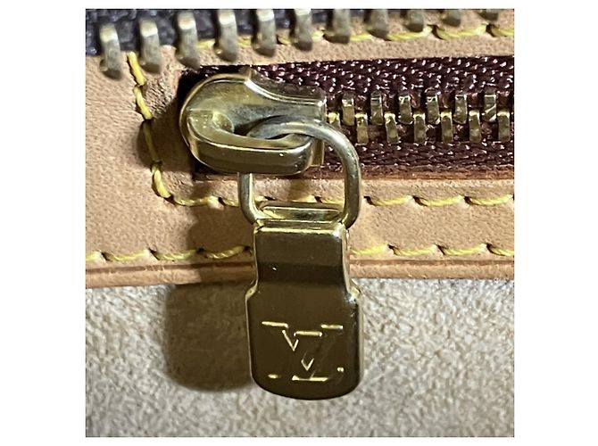Borsa Tote Louis Vuitton Luco Marrone - vista 9