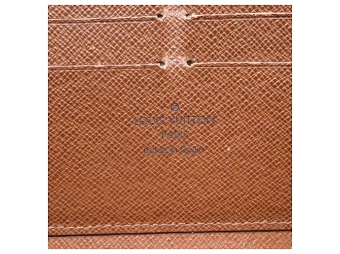 Louis Vuitton Monogram Long Wallet Braun - Ansicht 4
