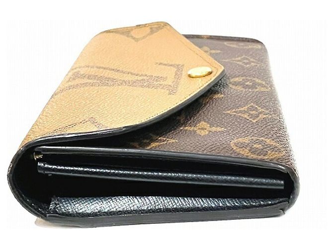 Louis Vuitton Monogram Giant Portefeuille Sarah Marrone - vista 9