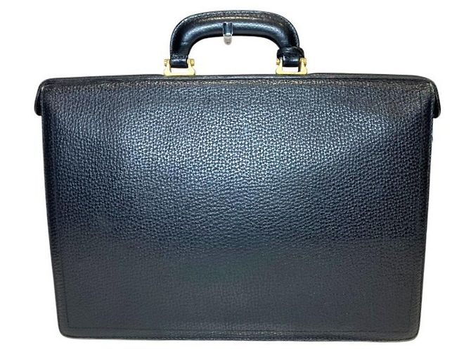 Borsa Loewe Anagram Borsa da Business Valigetta Nero - vista 2