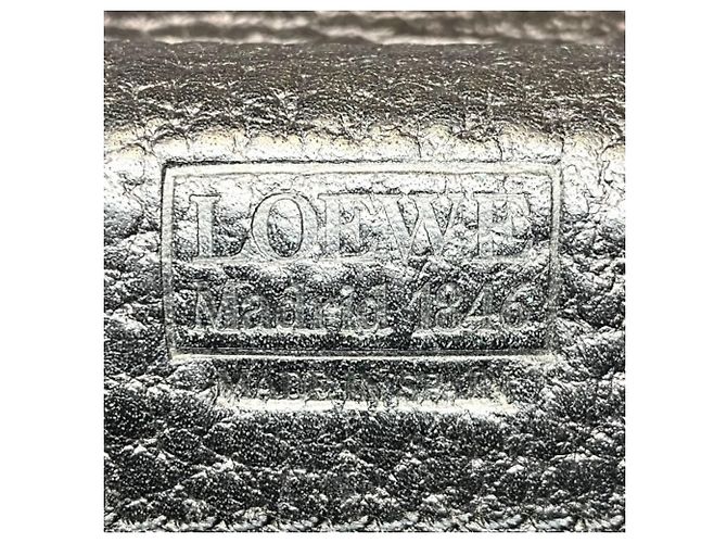 Borsa Loewe Anagram Borsa da Business Valigetta Nero - vista 4