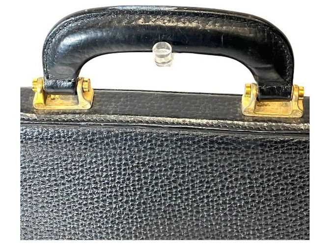 Borsa Loewe Anagram Borsa da Business Valigetta Nero - vista 8