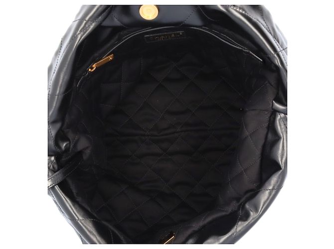 Borsa a Spalla Chanel 22 Small Nero - vista 7