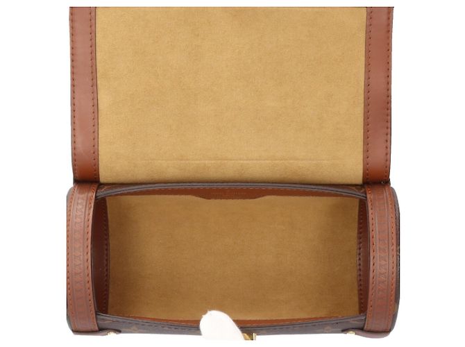 Borsa a tracolla Louis Vuitton Papillon Trunk Monogram Marrone Multicolore Monogramma - vista 7