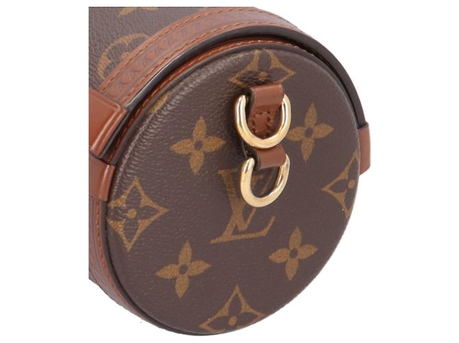Borsa a tracolla Louis Vuitton Papillon Trunk Monogram Marrone Multicolore Monogramma - vista 9