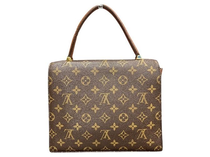 Borsa Louis Vuitton Monogram Malesherbes Marrone - vista 2