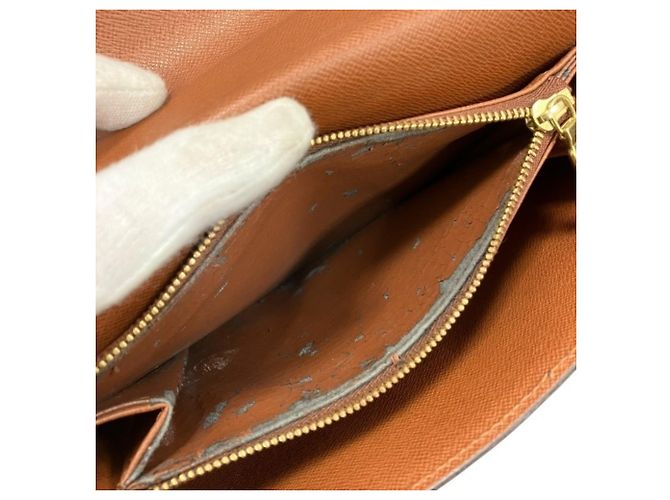 Borsa Louis Vuitton Monogram Malesherbes Marrone - vista 6
