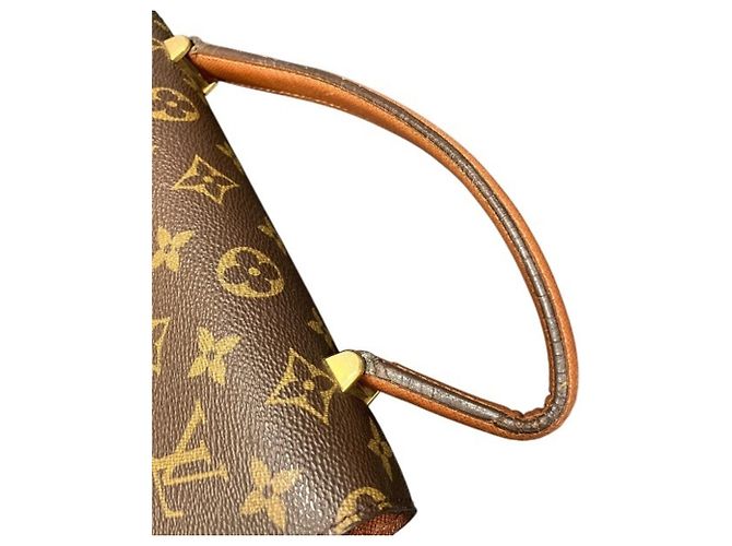 Borsa Louis Vuitton Monogram Malesherbes Marrone - vista 7