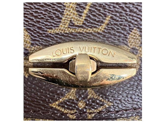 Borsa Louis Vuitton Monogram Malesherbes Marrone - vista 9