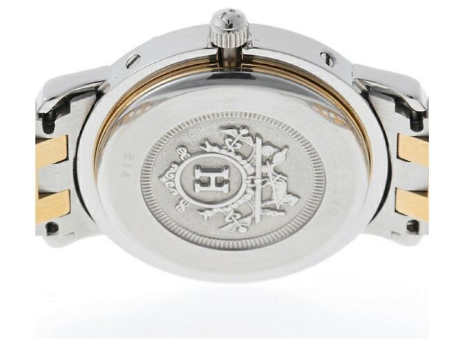 Hermès Reloj de pulsera Hermes Clipper Beige Quartz - vista 4