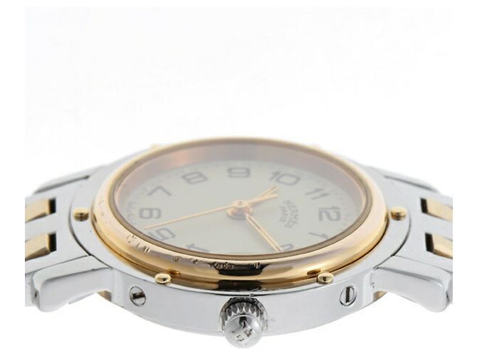 Hermès Reloj de pulsera Hermes Clipper Beige Quartz - vista 5