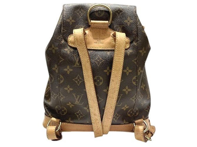 Louis Vuitton Monogram Montsouris MM Rucksack Braun - Ansicht 2