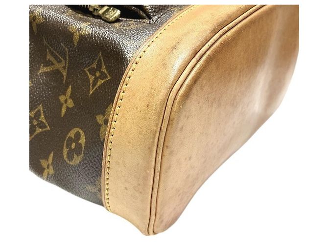 Louis Vuitton Monogram Montsouris MM Rucksack Braun - Ansicht 7