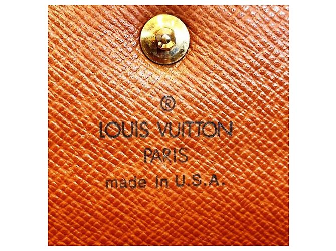 Sarah Cartera larga Louis Vuitton Monogram Castaño - vista 4