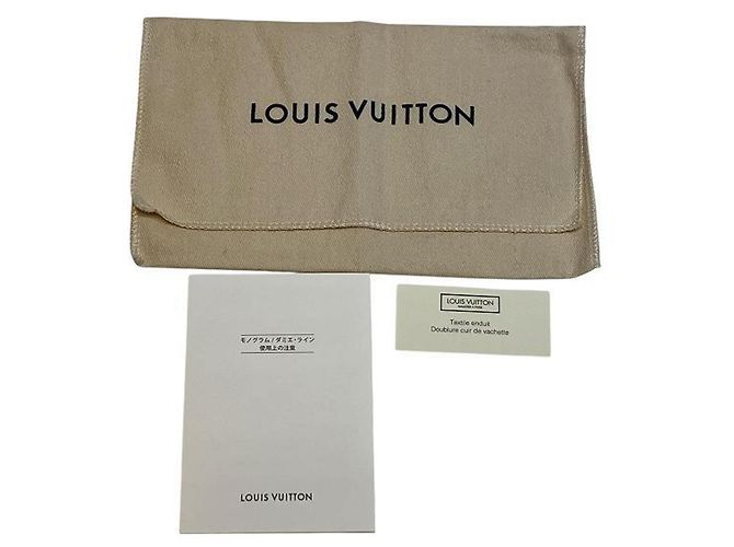 Cartera tríptico Monogram Louis Vuitton Castaño - vista 5